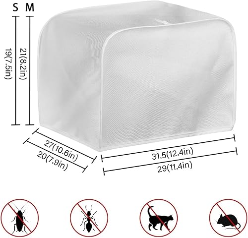 Miniatura 5 de Juego de 2 fundas para tostadora de dos rebanadas con diseño floral bohemio, cubierta antipolvo para electrodomésticos pequeños con cubierta