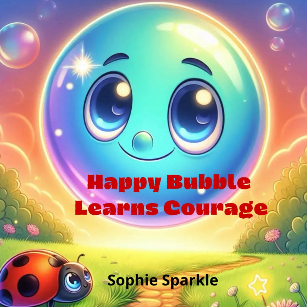 Happy Bubble Learns Courage: A Gentle Story About Courage and Feelings (Happy Bubble Adventures Series.)