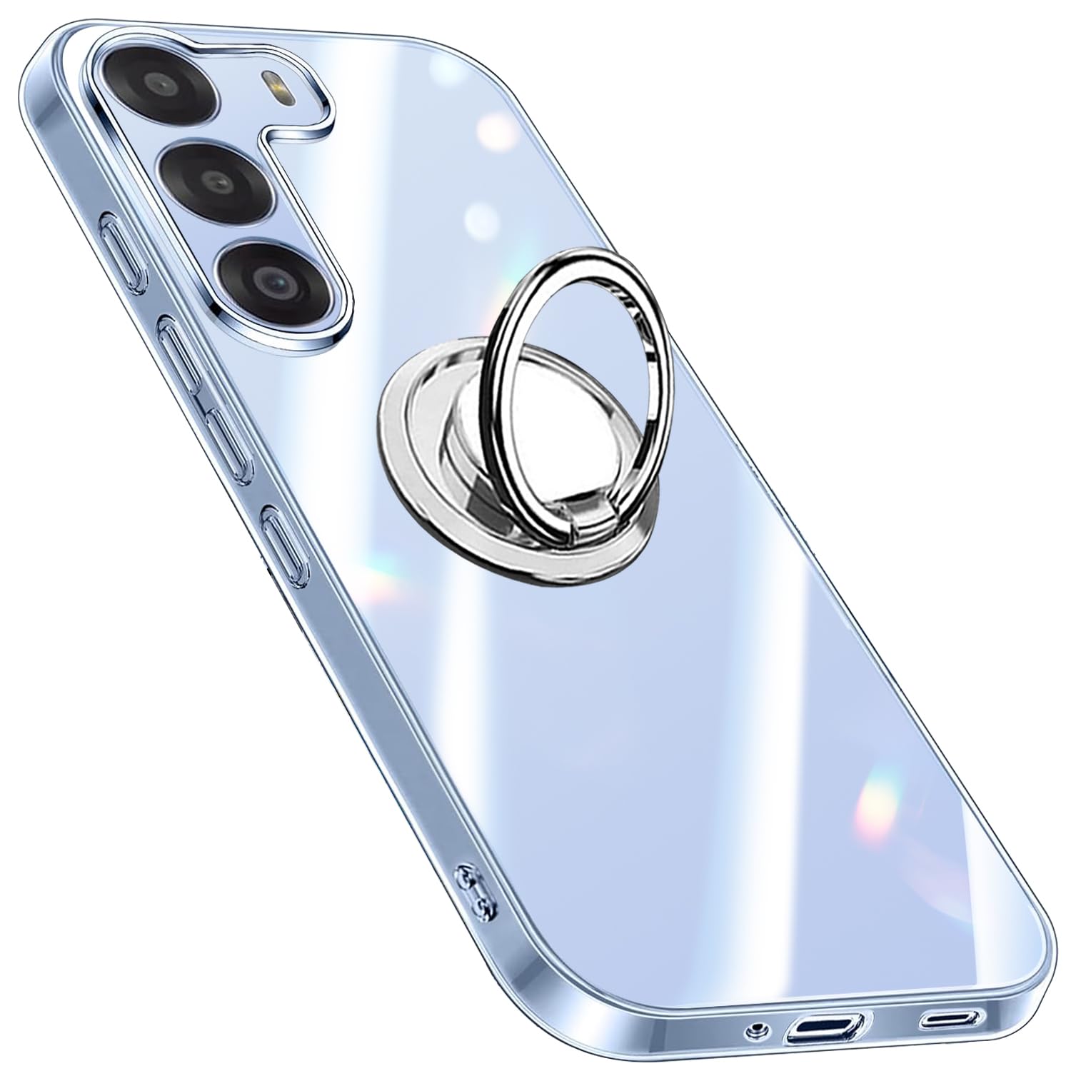 Amazon.co.jp: ZTE nubia S 5G A403ZT ケース クリア リング付き TPU