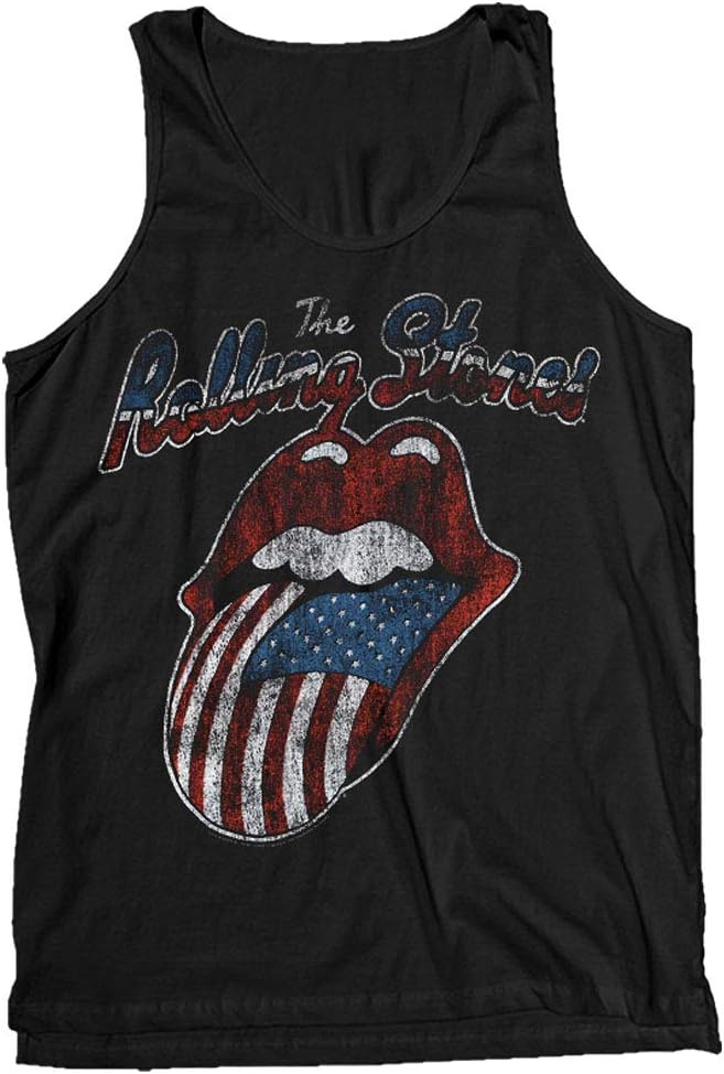 Rolling Stones American Tour 1978 Black Tank