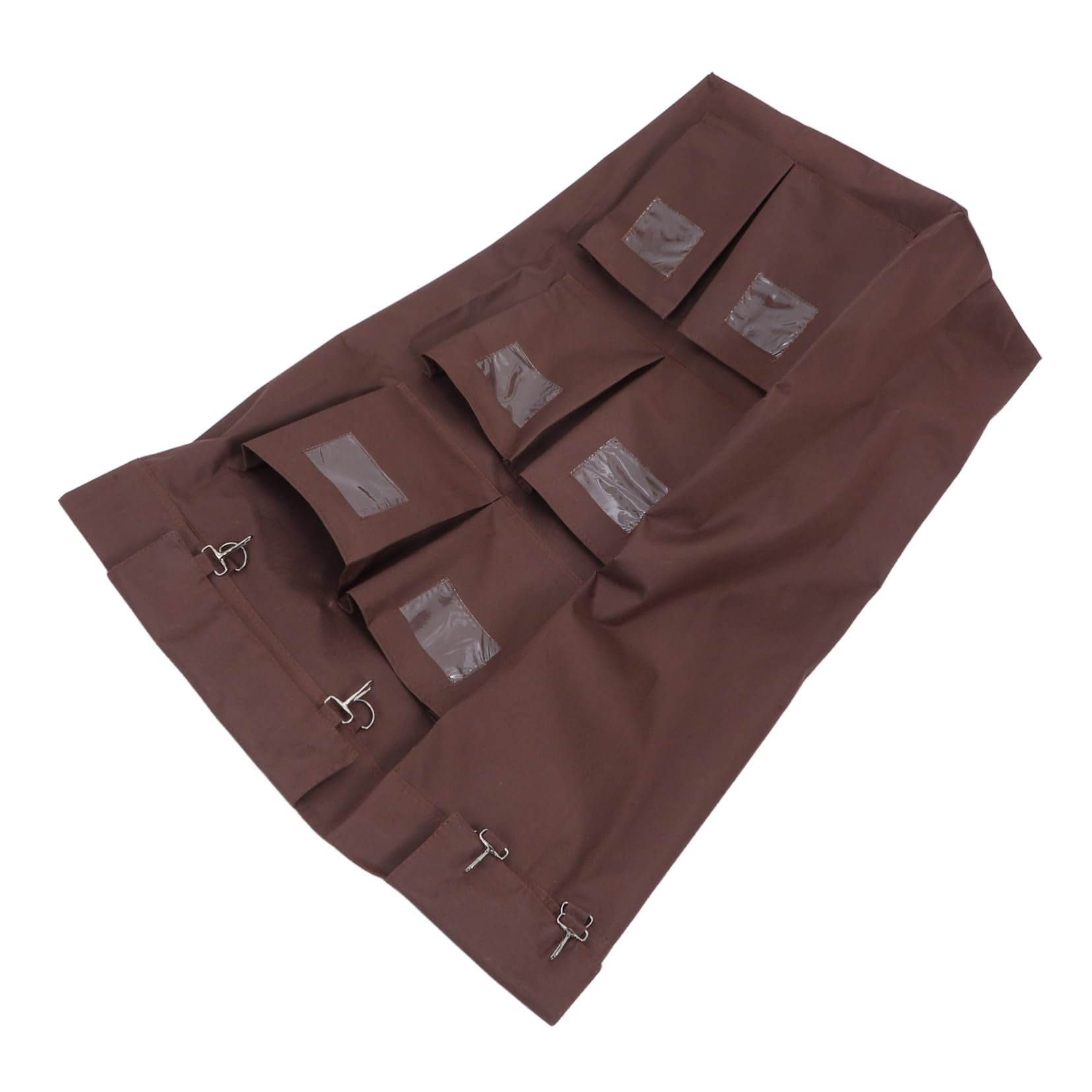 Cabilock Bolsa para Carrito de Limpieza Compatible con 6 Bolsillos, Gran Capacidad Material Oxford y PVC, Adecuado para Hotel y Servicio de Limpieza