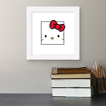 ハローキティ★いちごタワー額入り絵画2011年 サイン入り アート★サンリオ ハローキティ☆いちごタワー額入り絵画2011年 サイン入り アート