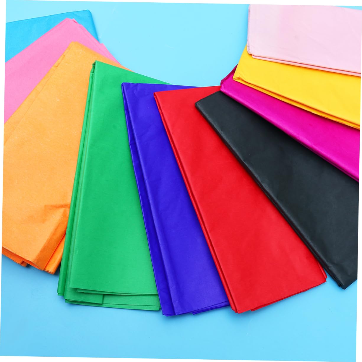 100 Stück Buntes Origami Papier Dünnes Bastelpapier für Handarbeiten Dekoration und Kreative Projekte Farben Zufällig Papier für und Kunsthandwerk Zufällige Farbe Zufällige Farbe
