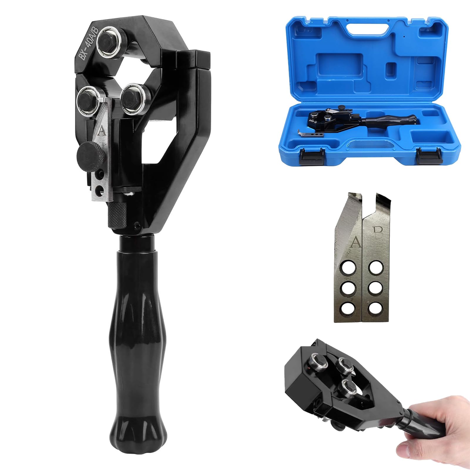 Máquina Pelacables, Pelacables Manual para Cables de 10 kV, Herramienta de Corte rotativa portátil, Cuchillas multifunción de 22-40 mm.