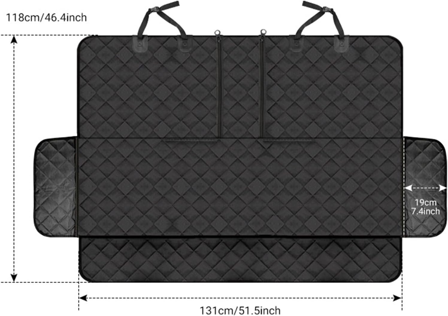 Car Seat Protector for Dogs,Waterproof Non-Slip...