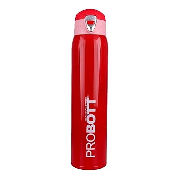 PROBOTT Swift Vacuum Flask Capacity 950 ml, Color Red, Hot and Cold Water Bottle