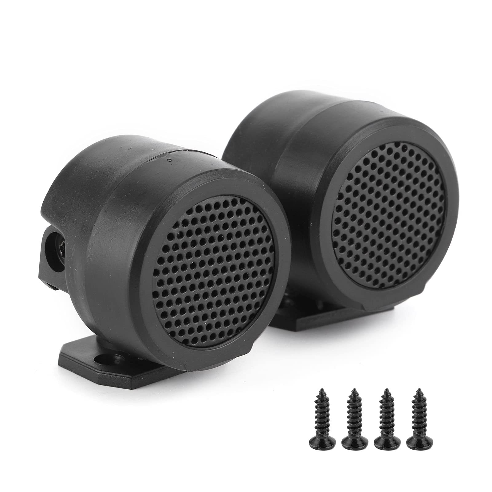 Kuuleyn Car Speaker, Dome Tweeter, 2Pcs Universal Tweeter Speakers 500W Super Power Loudspeaker Car Audio System Round