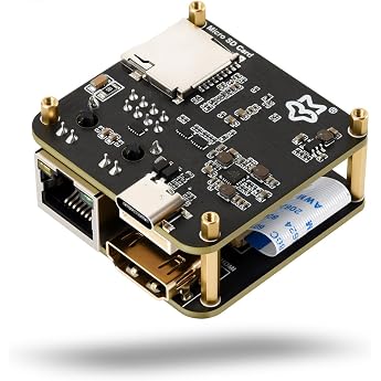 LUCKFOX PicoKVM Base - HDMI KVM Over IP Remote Access Device USB HID Simulation Ethernet Control for PCs and Servers No Software Required Basic Version