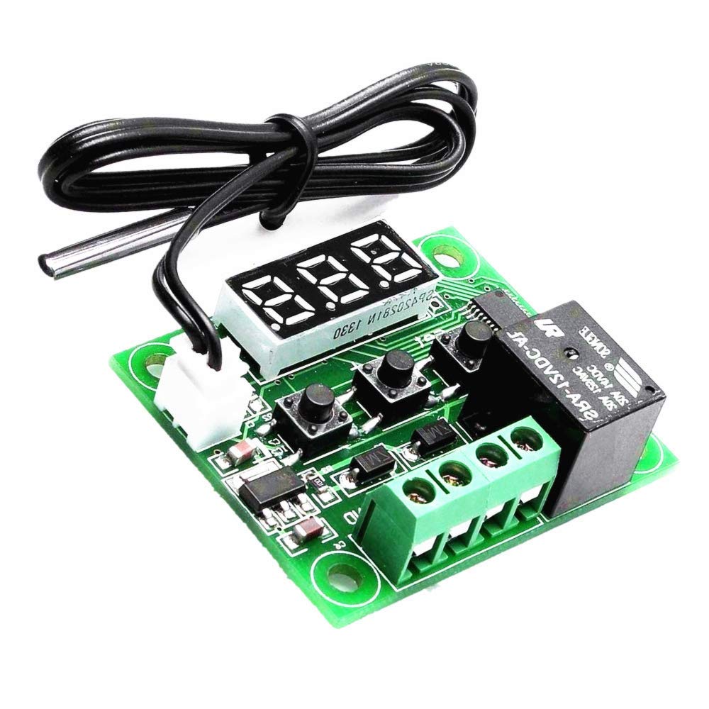 Super Debug (1 Pcs) W1209 Digital Temperature Controller Boards -50-110°C 12V DC-image-22