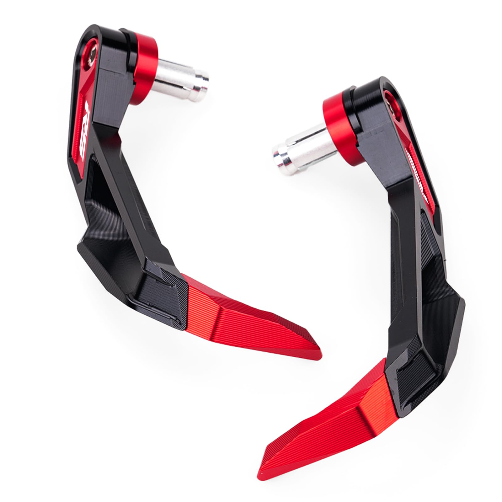 Paramani Moto Per RS 660 RS660 RSV4 FACTORY 2021-2025 RS457 2024 2025 RS125 RS50 Accessori moto Protezioni per manubrio Protezioni per leve freno e frizione Alluminio Paramani (Rosso)