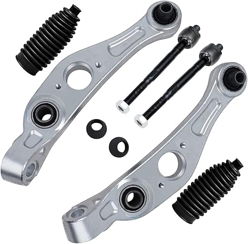 Miniatura 120 de Detroit Axle - Kit de suspensión delantera RWD para Chrysler 300 Dodge Charger Challenger Magnum 2 brazos de control superior con rótulas 2 rótulas