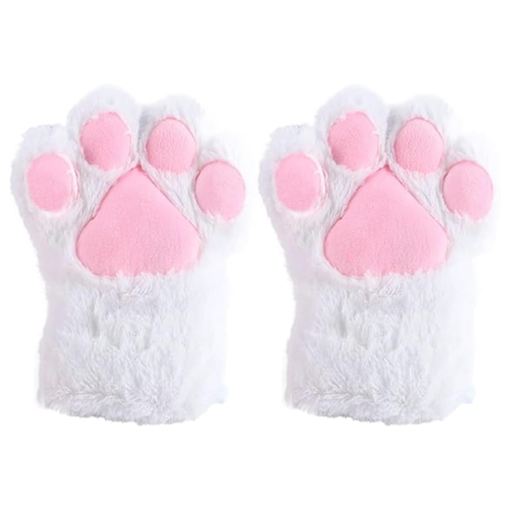 Guantes de patas peludas cómodos que cuidan tu piel en cada cosplay 8