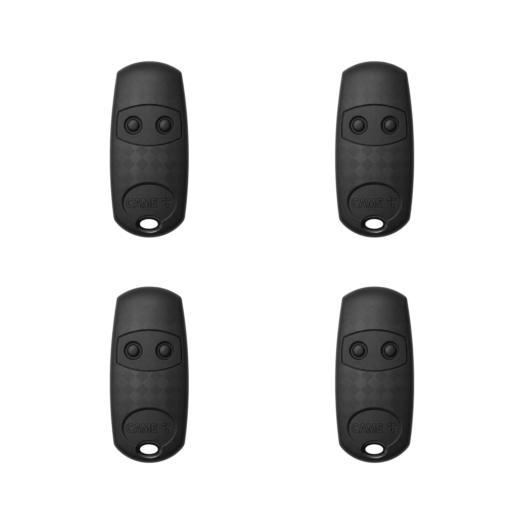 Lot de 4 Télécommandes Came TOP432EE pour Portail - 2 Boutons 433,92 MHz – Émetteur 2 canaux Multi-utilisateurs – Remplace TOP432NA / TOP432EV – Portail & Porte de Garage