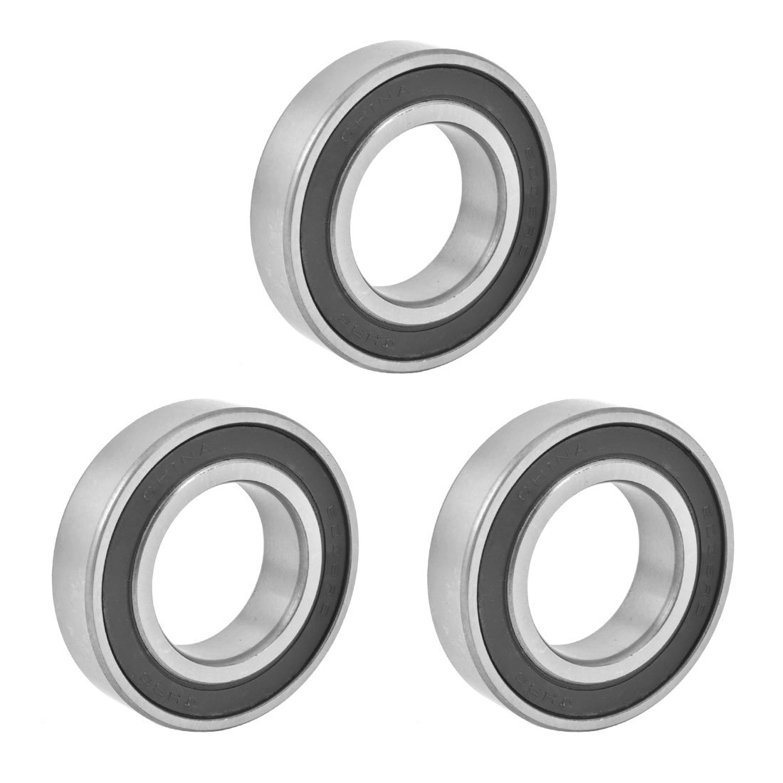Roulement à billes 6006RS étanche 30x55x13 pour moteur électrique et tondeuse, 3 unités