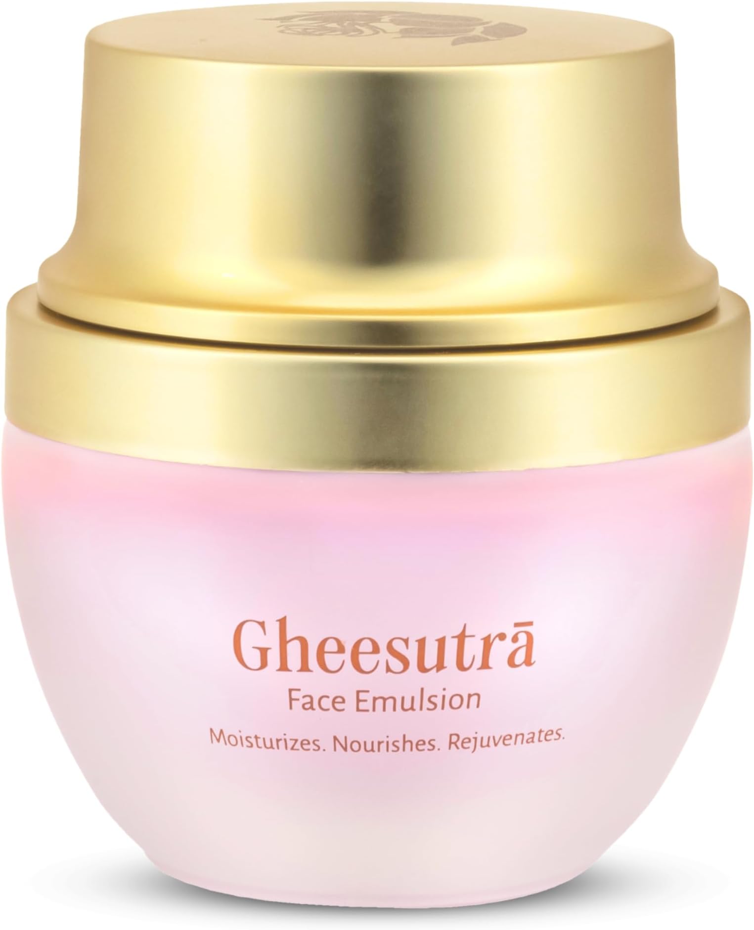 Shankara Gheesutra Face Emulsion – 100x Washed Ghee Moisturizer – Hydrating Facial Cream with Hibiscus, Vitamin C, Shea Butter, and Herbal Actives – Moisturizing for All Skin Types (30ml)