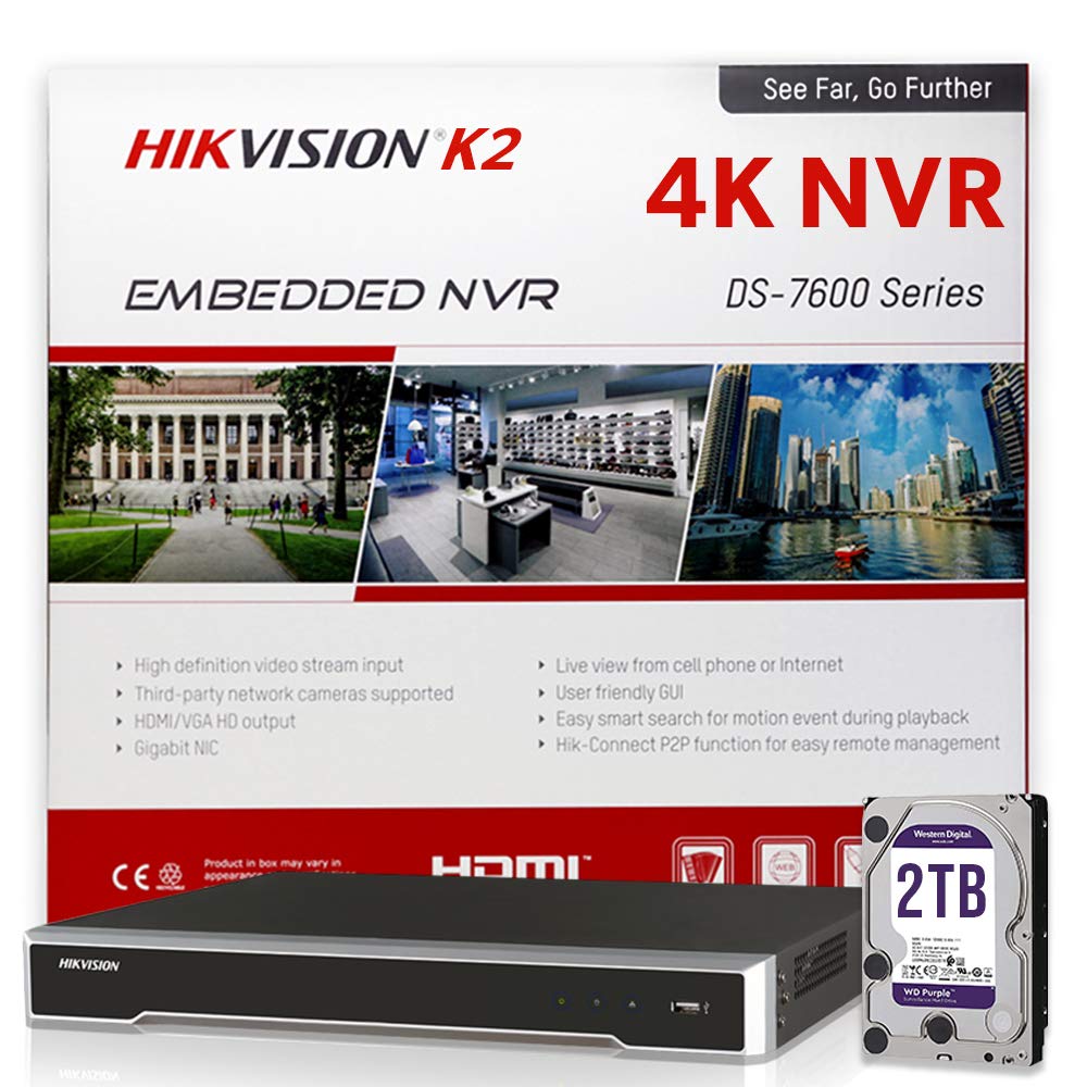 Hikvision Ds 7616ni K2 16p 16ch Poe Nvr Network Video Desertcart