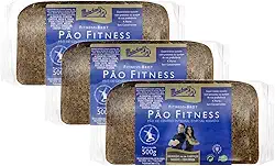Pão De Centeio E Trigo Integrais Fitness 500g ( 3 x 500g )