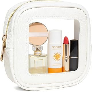 Juego de bolsa de maquillaje transparente par...
