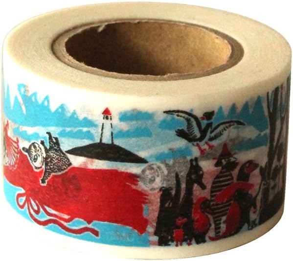 Moomin Washi Tapes Picture book series Little My and Sea