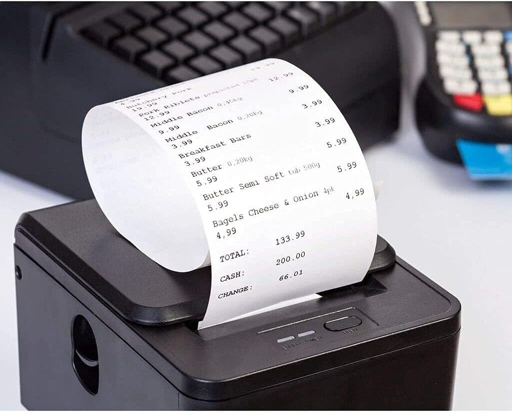 2 1/4'' x 50' POS Thermal Paper, Cash Register Paper (100 Rolls)