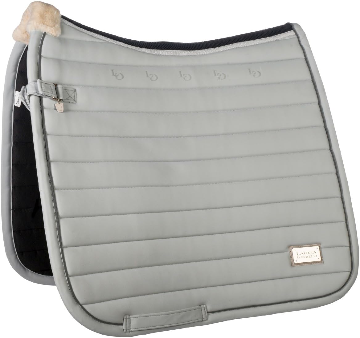 HKM Livigno Elegance Saddle Cloth Bordeaux Pony Gp - Image 2