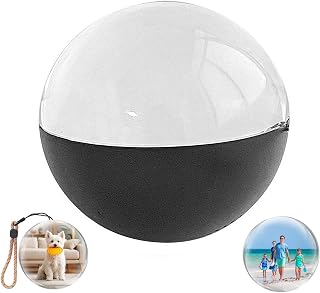 2.76" Crystal Ball Video Player Supports WiFi, 3D Memory Orb Ball Digital Display Memory Sphere Lamp with Sound, Uploadable Videos & Photos, Personalized Gift for Birthday Anniversary Xmas