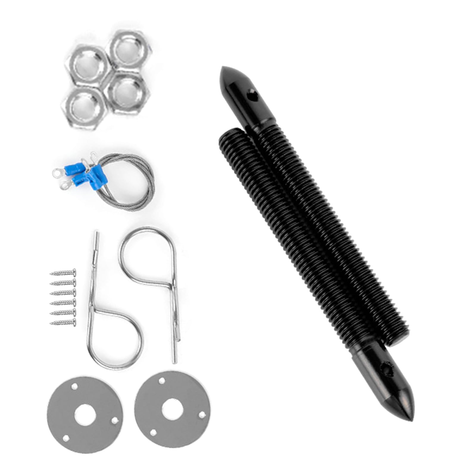 Vehicle Engine Covers Locking Mechanism Hoods Security Locks for Aesthetics & in Driving Conditions Engine Covers Latches