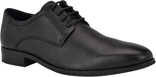 Calvin Klein Men's Dearl Black Leather 10.5 Medium