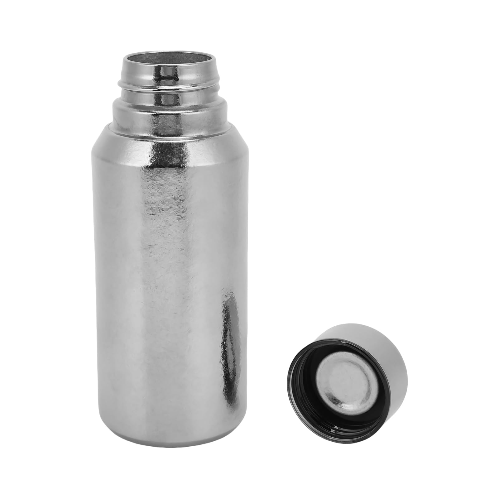 Cuifati Pure Ti Taza de Viaje Aislada 8.5oz 380ml Botella de Agua de Doble Pared Al Vacío Infusor de té, Termo Magnetizado Multifunción para Bebidas Frías y Calientes, Vaso a Prueba de Fugas con