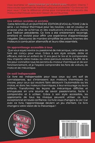 Le Moteur Thermique pour les Novices - LES PIÈCES INTERNES: TOME 2 (New édition - EVO 4 (4e édition) -) – vue 2