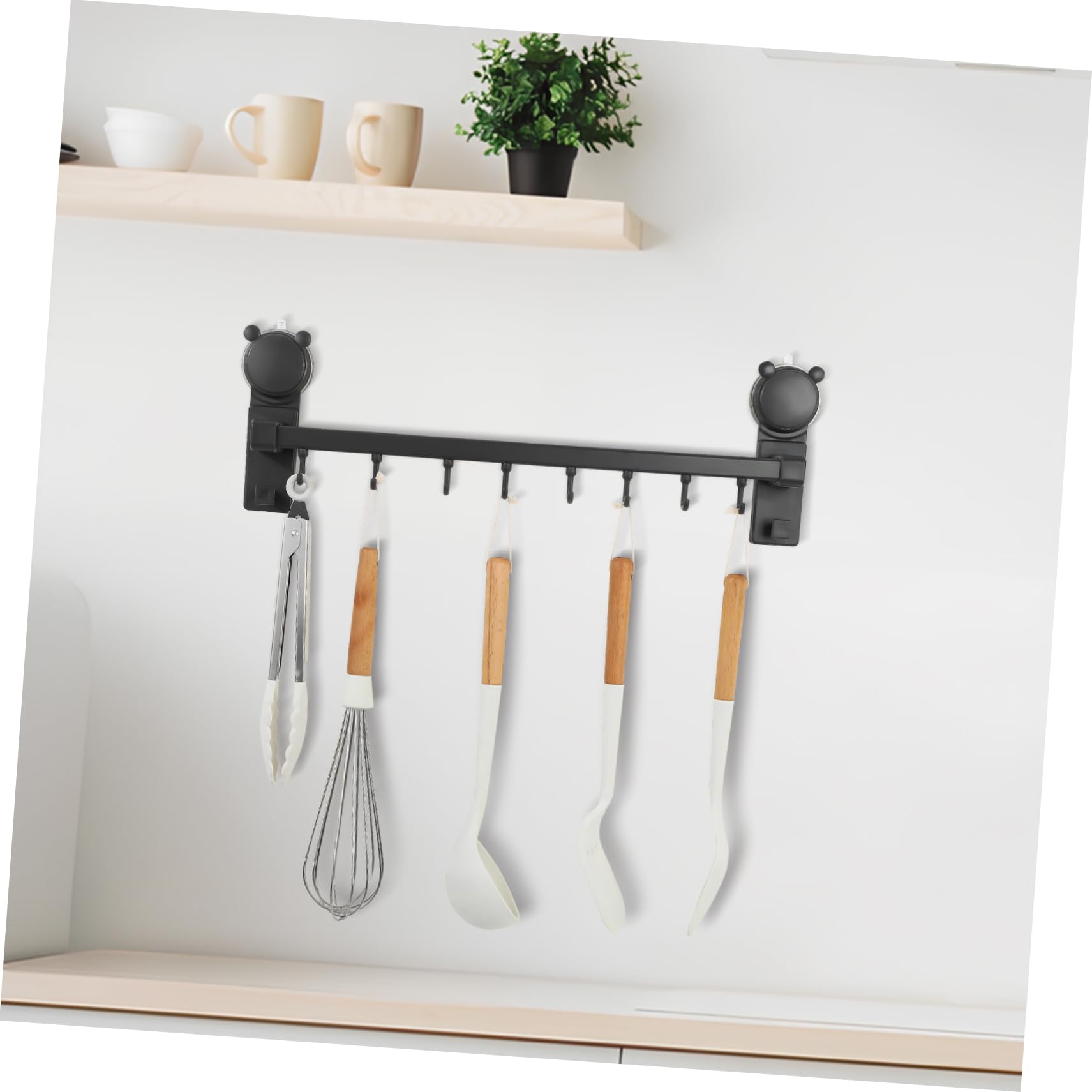 Saugnapfhakenleiste Aus Kunststoff 50cm Mit Starker Haftung Für Bad Küche Und Dusche Wandmontage Ohne Bohren Vielseitiger Organizer Für Handtücher Und Haushaltsutensilien