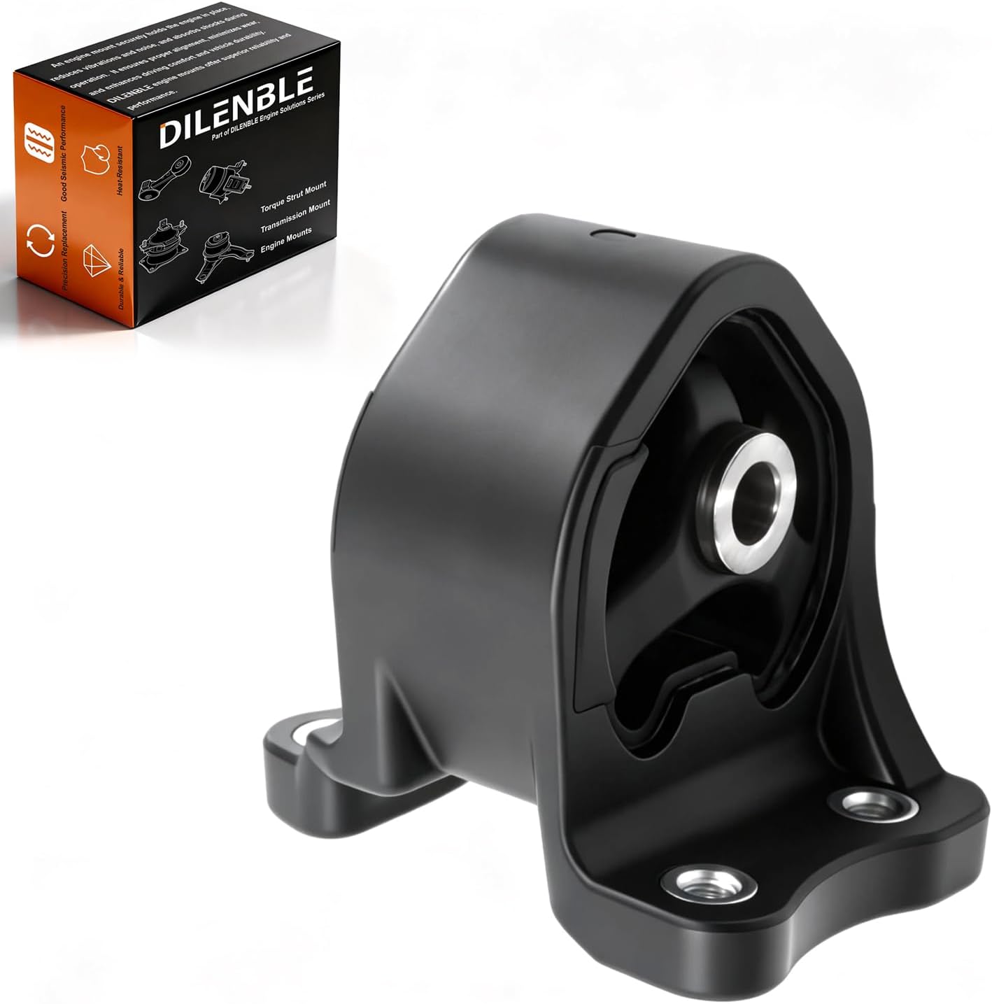 Rear Engine Motor Mount Compatible with 2002-2006 Honda CRV EX/CRV LX , 2003-2009 Honda Element Automatic Trans, Engine Motor Mount Replaces OE# A4504,50810-S7D-003,50810S7D003