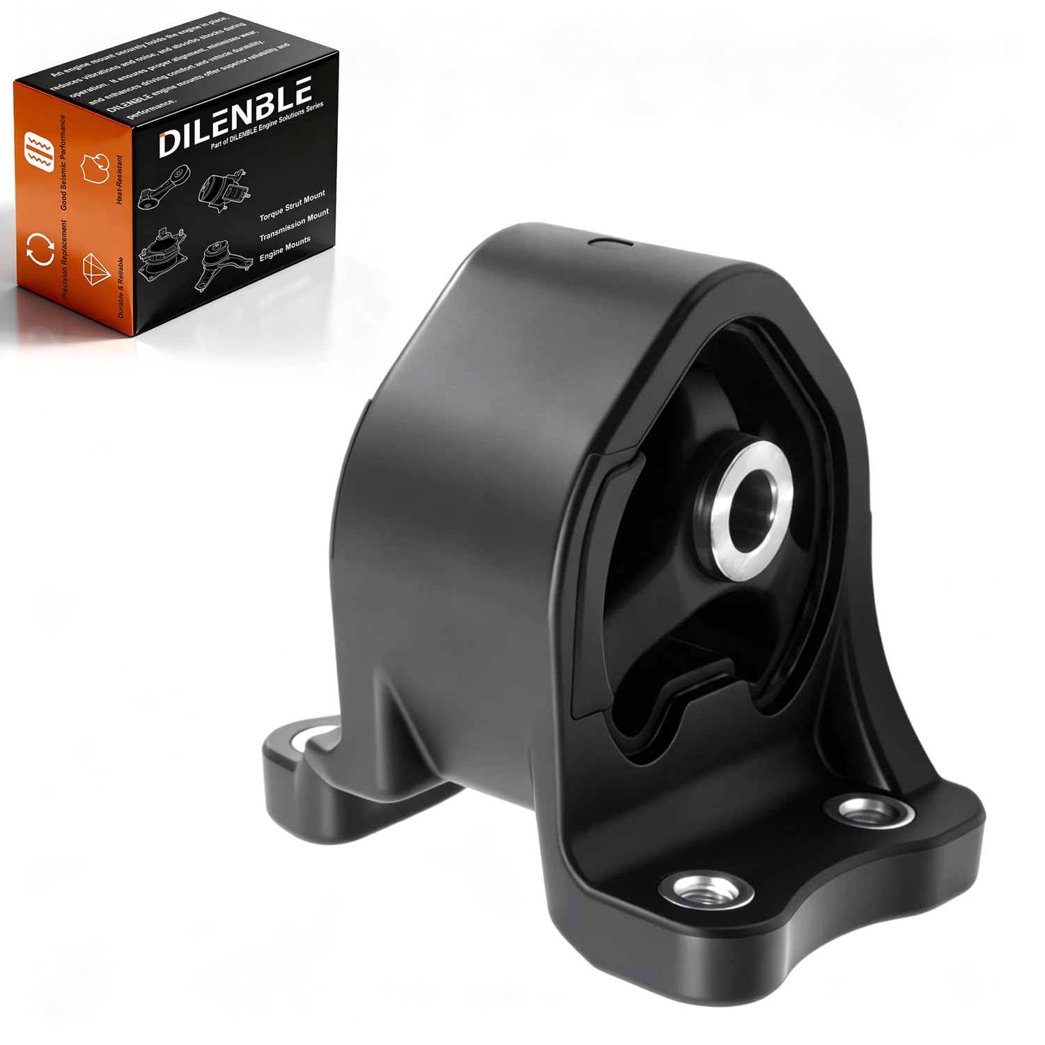 Rear Engine Motor Mount Compatible with 2002-2006 Honda CRV EX/CRV LX , 2003-2009 Honda Element Automatic Trans, Engine Motor Mount Replaces OE# A4504,50810-S7D-003,50810S7D003