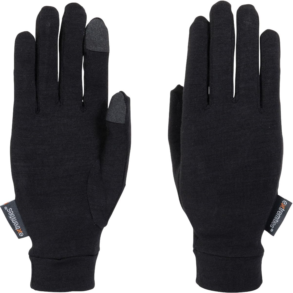 ExtremitiesMERINO TOUCH LINER GLOVE BLACK (SIZE MEDIUM)