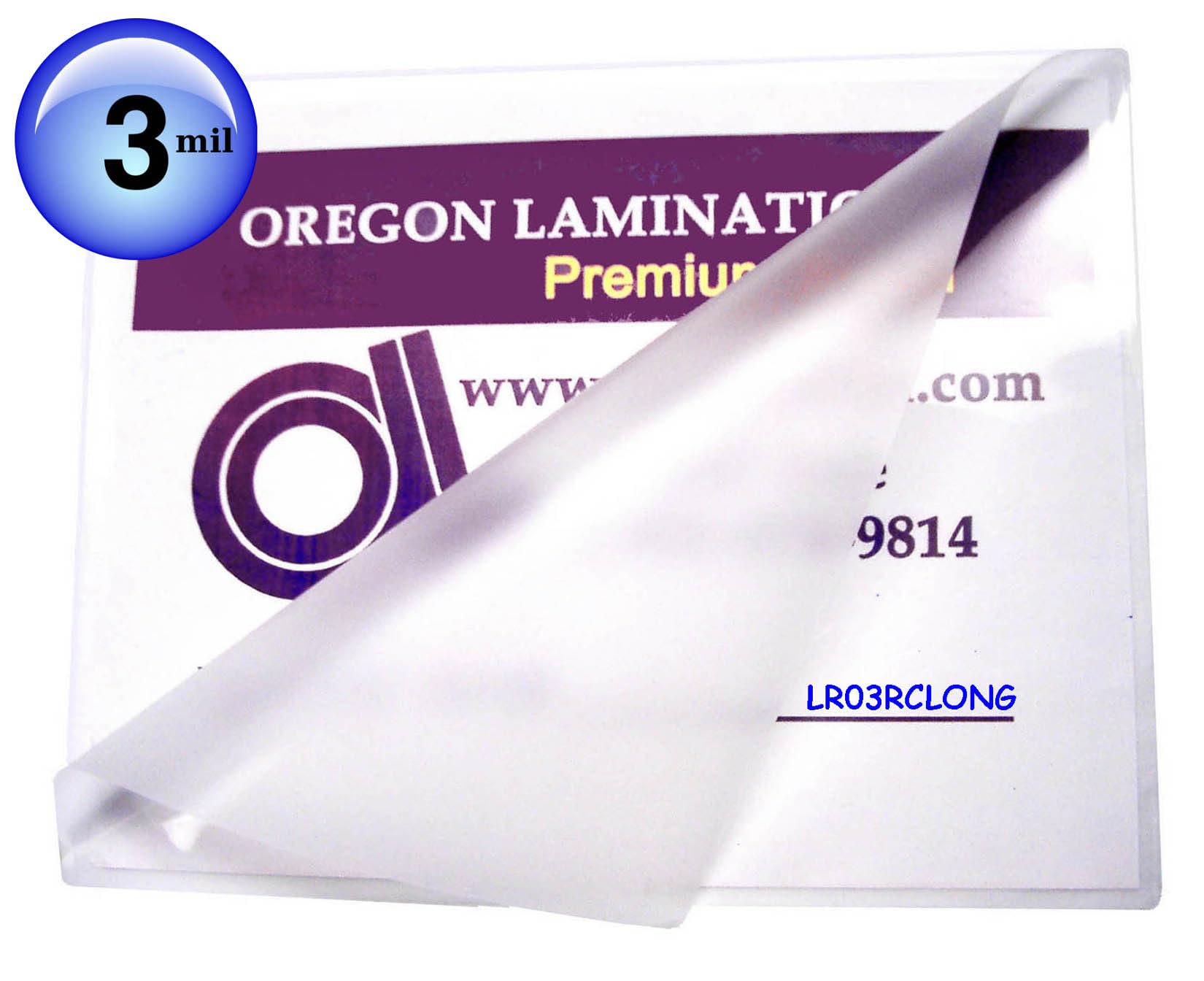 Sealed on Long Side, Heat Activated Laminating Pouches 3 Mil 9” x 11-1/2” [Pk of 100] 229mm x 292mm x 75 microns Thick for 8.5 x 11 Letter Size Sheets, Clear