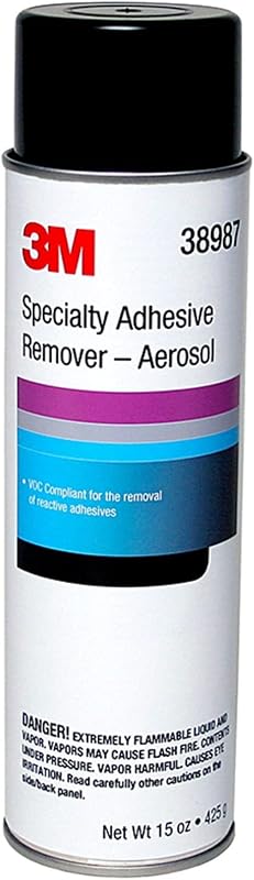 Removedor de Adesivos Reativos 3M 38987 à Base de Solvente, 450 mL