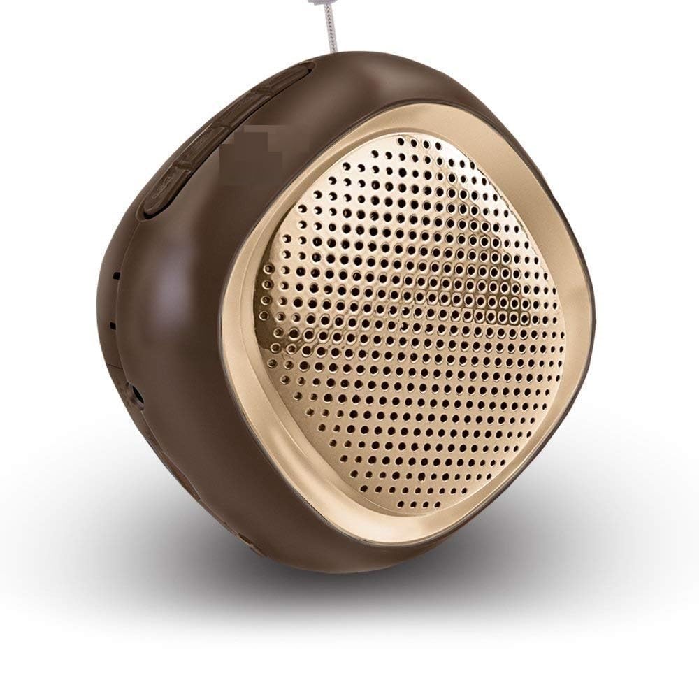 3 Watt Wireless Bluetooth Portable Speaker (Brown) | Big Sound-image-16