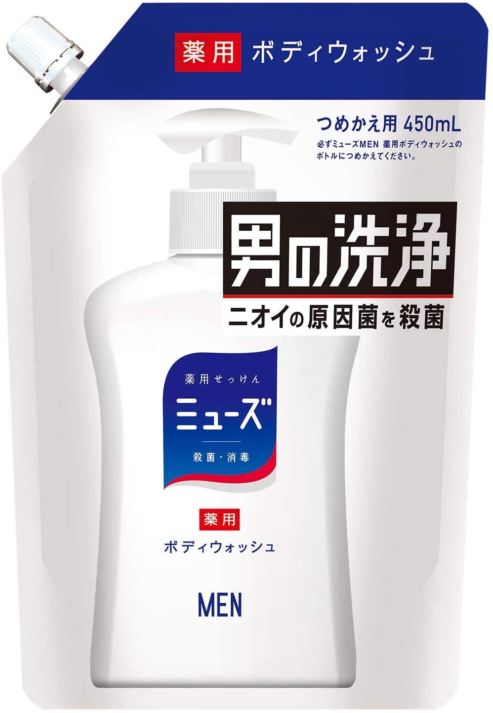 947　ミューズ メン ボディウオッシュ 詰替450ml 詰替×３個 Amazon | 【医薬部外品】ミューズ メン ボディウオッシュ 手洗い 使用