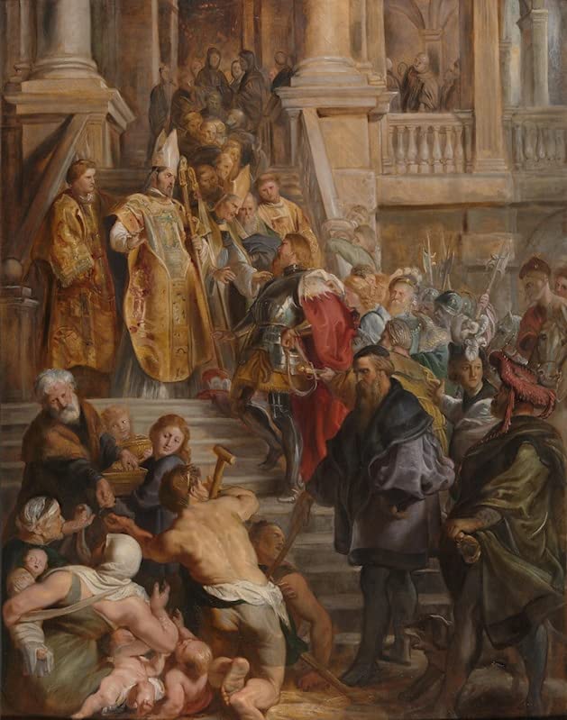 Peinture Rubens pour habiller un mur vide avec une toile artistique de salon