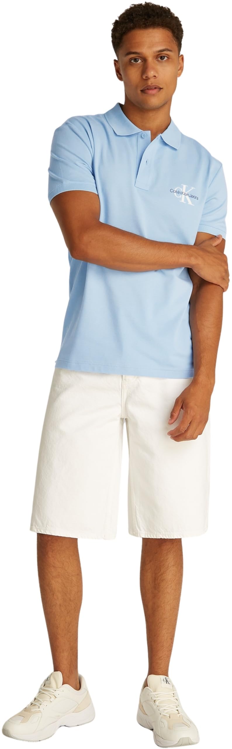 Calvin Klein Koszulka polo S/S Mężczyźni Monologo Polo J30j325664
