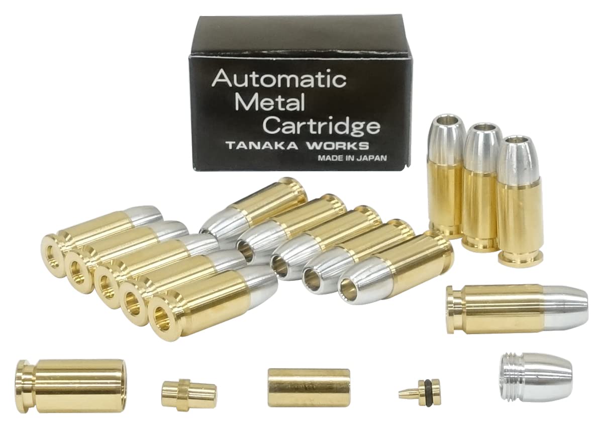タナカワークス 9mm カートリッジ 6箱セット　60発入り Amazon | タナカ オートマチック メタル カートリッジ 9mm
