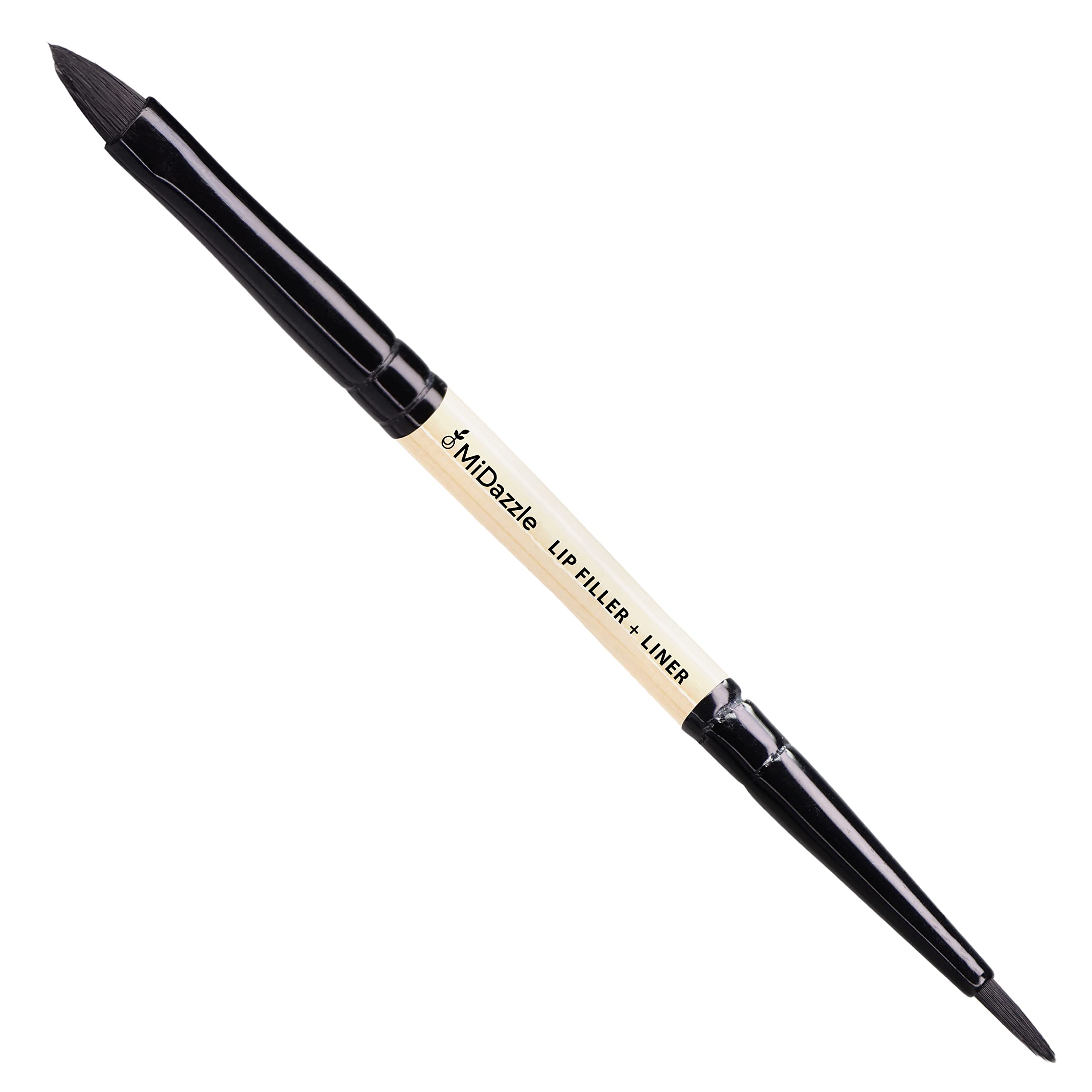 Midazzle Premium Wooden 2 in 1 Lip filler and Lip Liner Brush (MIMB00515)