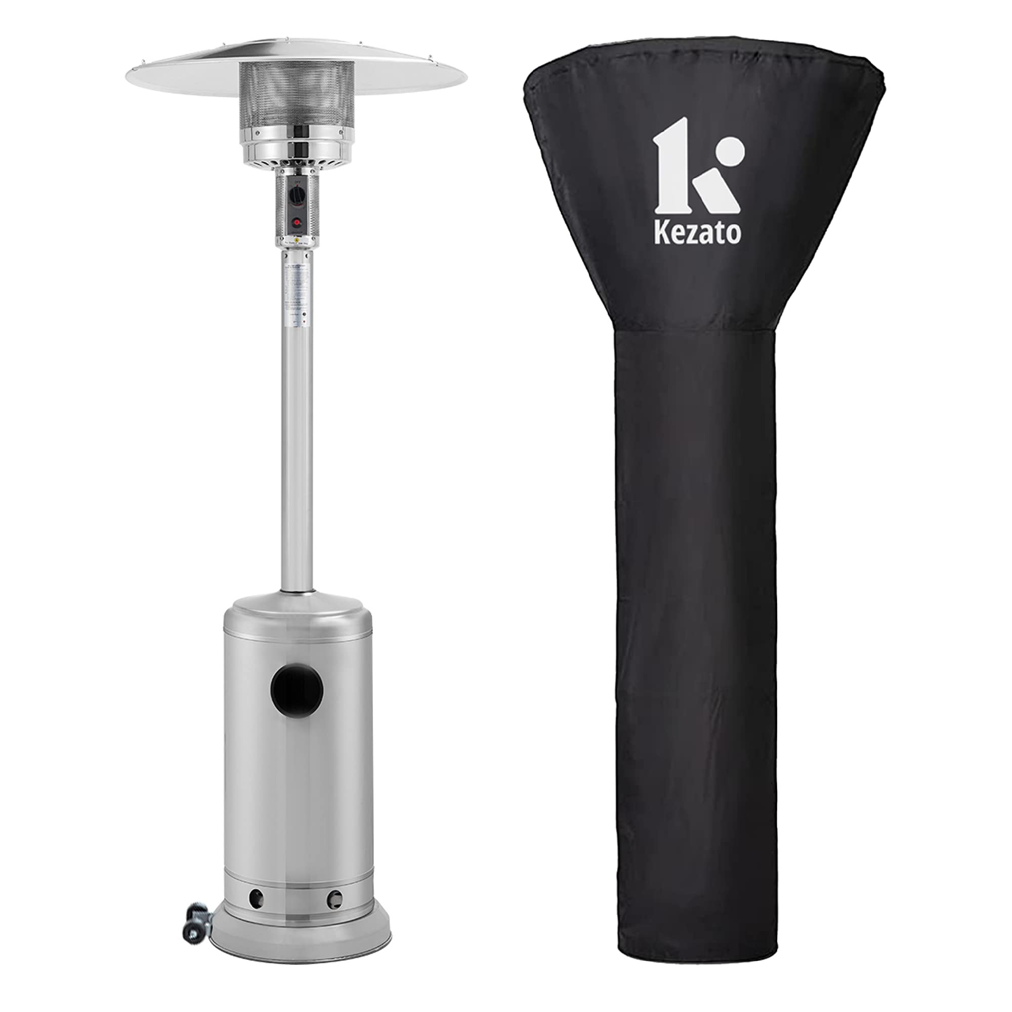 Buy KEZATO 87 Inch Tall Stainless Steel 46,000 BTU Propane Outdoor