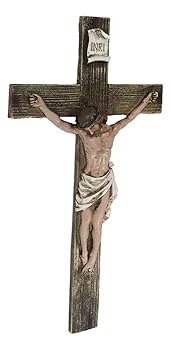 イエスキリストの磔刑　INRI 壁掛け 木彫りヨーロッパ産 イエスキリストの磔刑 INRI 壁掛け 木彫りヨーロッパ産 INRI