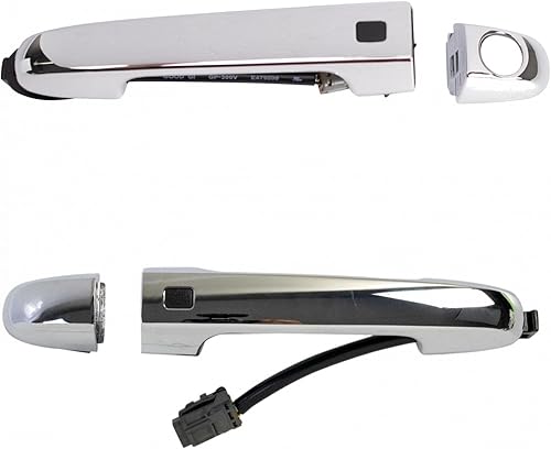 TRQ Juego de manijas de puerta exterior izquierda y derecha compatible con Kia Forte Koup 2010-2013 TRQ Juego de manijas de puerta exterior izquierda y derecha compatible con Kia Forte Koup 2010-2013