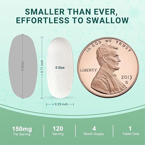 Miniatura 7 de Heivy Glicinato de magnesio puro de 500 mg con vitamina B6, 100% quelado y purificado apoya el alivio nervioso, ayuda para dormir y apoyo muscular