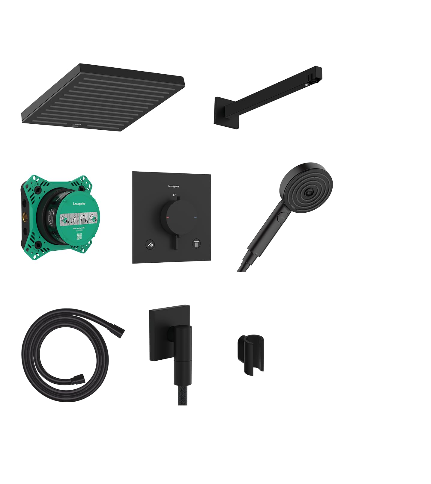 hansgrohe Pulsify E Zestaw prysznicowy podtynkowy z termostatem