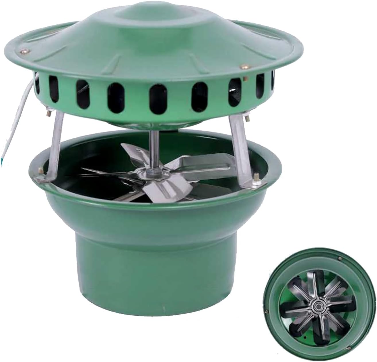 80W/100W Chimney Fan, Fireplace Fan Induced Draft Fan, Exhaust Fan Household Exhaust ​Smoke Machine, Chimney Induced Draft Fan,80W