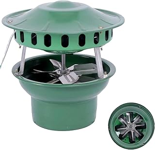 JHKJ 80W/100W Chimney Fan, Fireplace Fan Induced Draft Fan, Exhaust Fan Household Exhaust Smoke Machine, Chimney Induced Draft Fan,100W