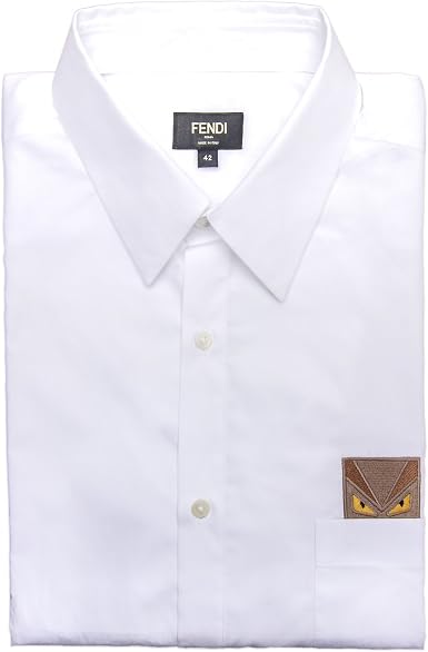 Fendi Men Embroidered Monster Pocket 